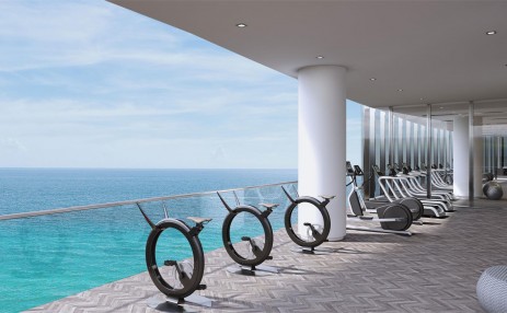 Fitness center- Turnberry Ocean Club