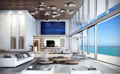 Living space- Turnberry Ocean Club